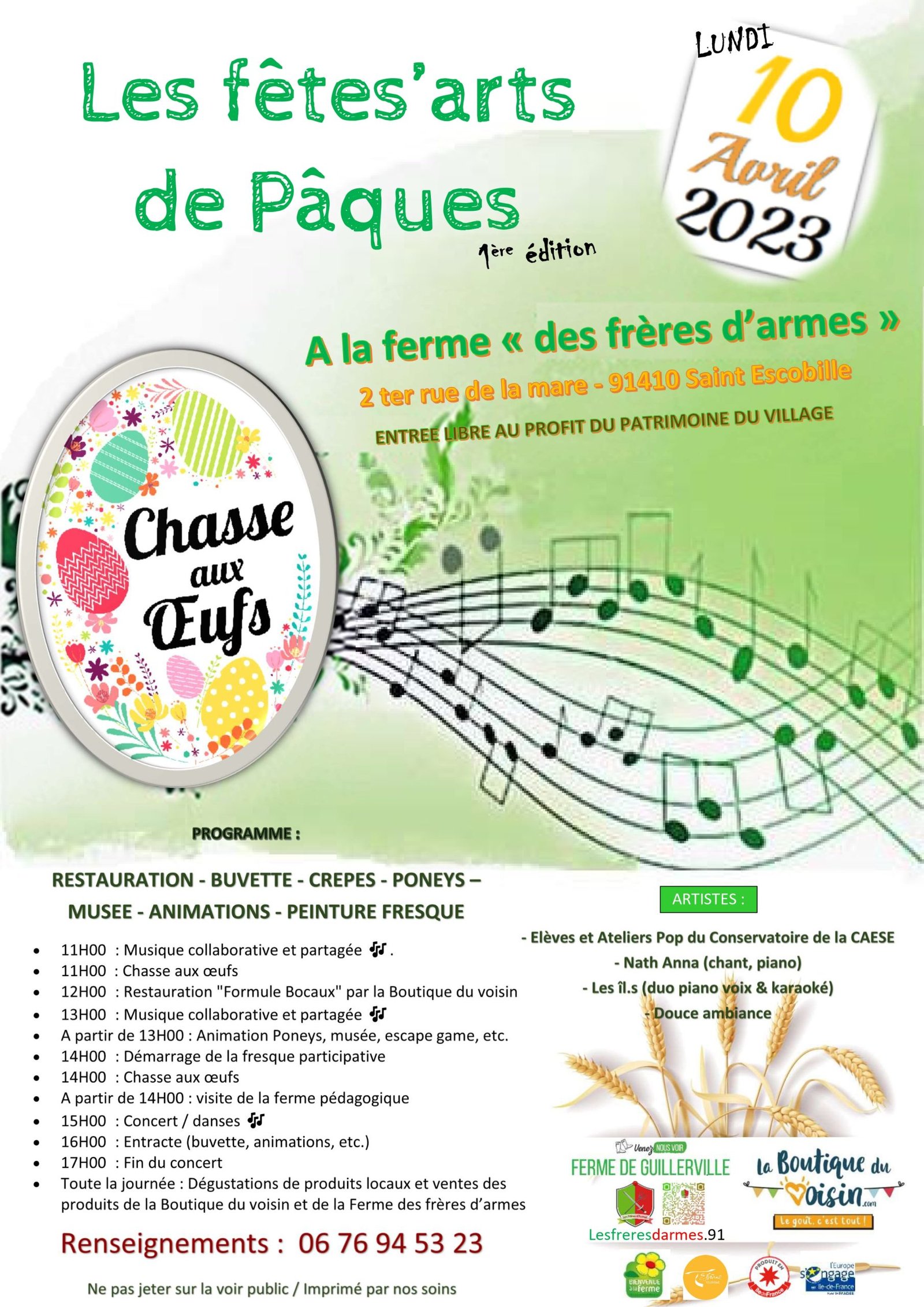 les fêtes'arts de pâques