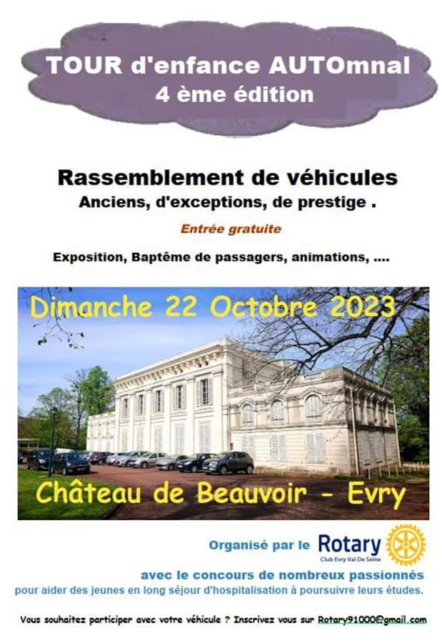 La 4è édition du Tour d'enfance AUTOmnal